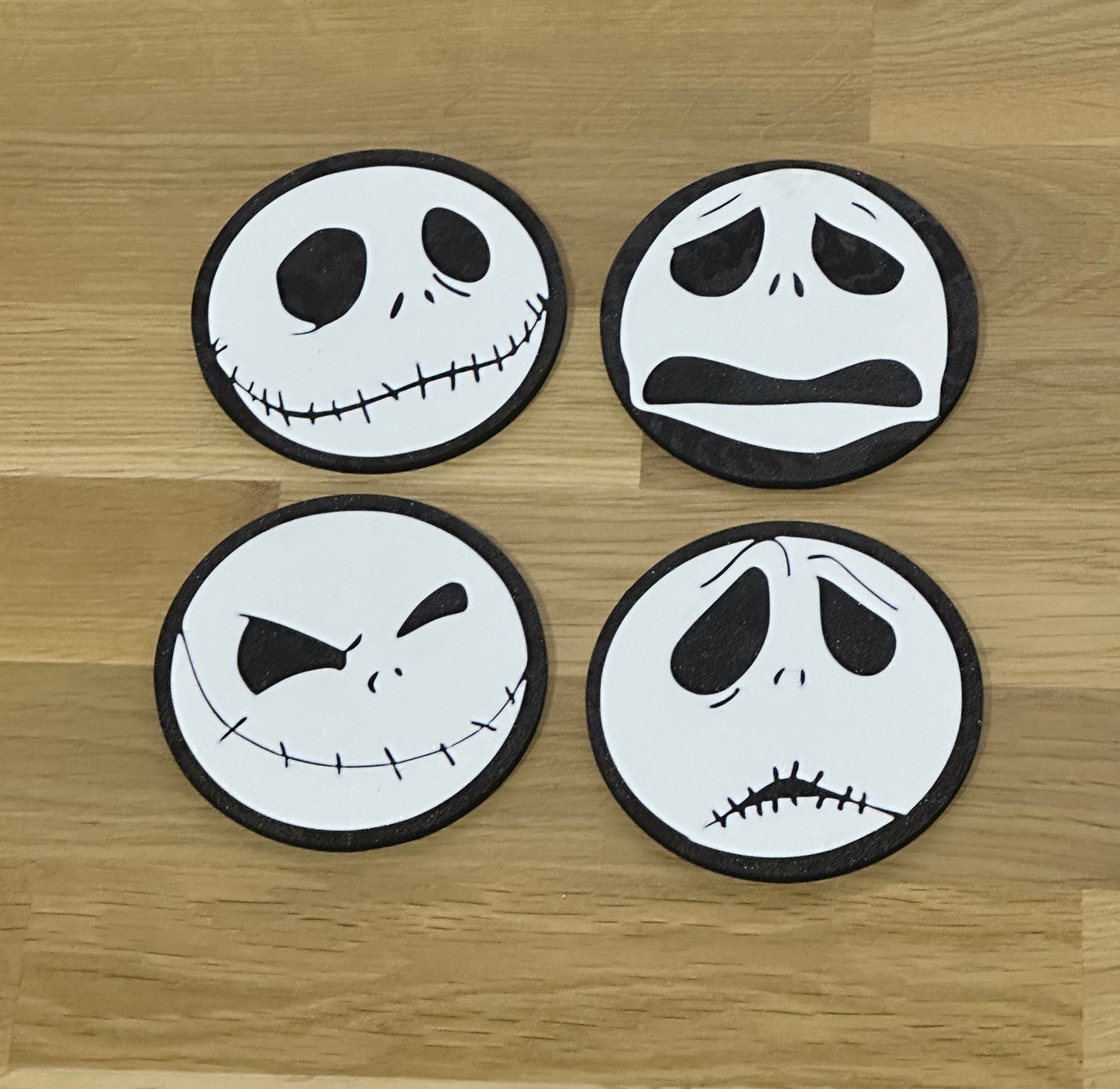 The Nightmare Before Christmas onderzetters (4 stuks)