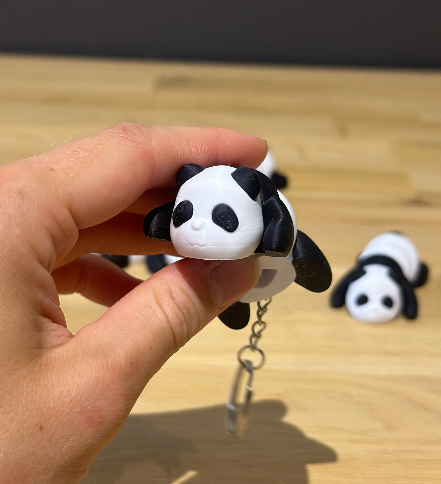 Panda sleutelhanger