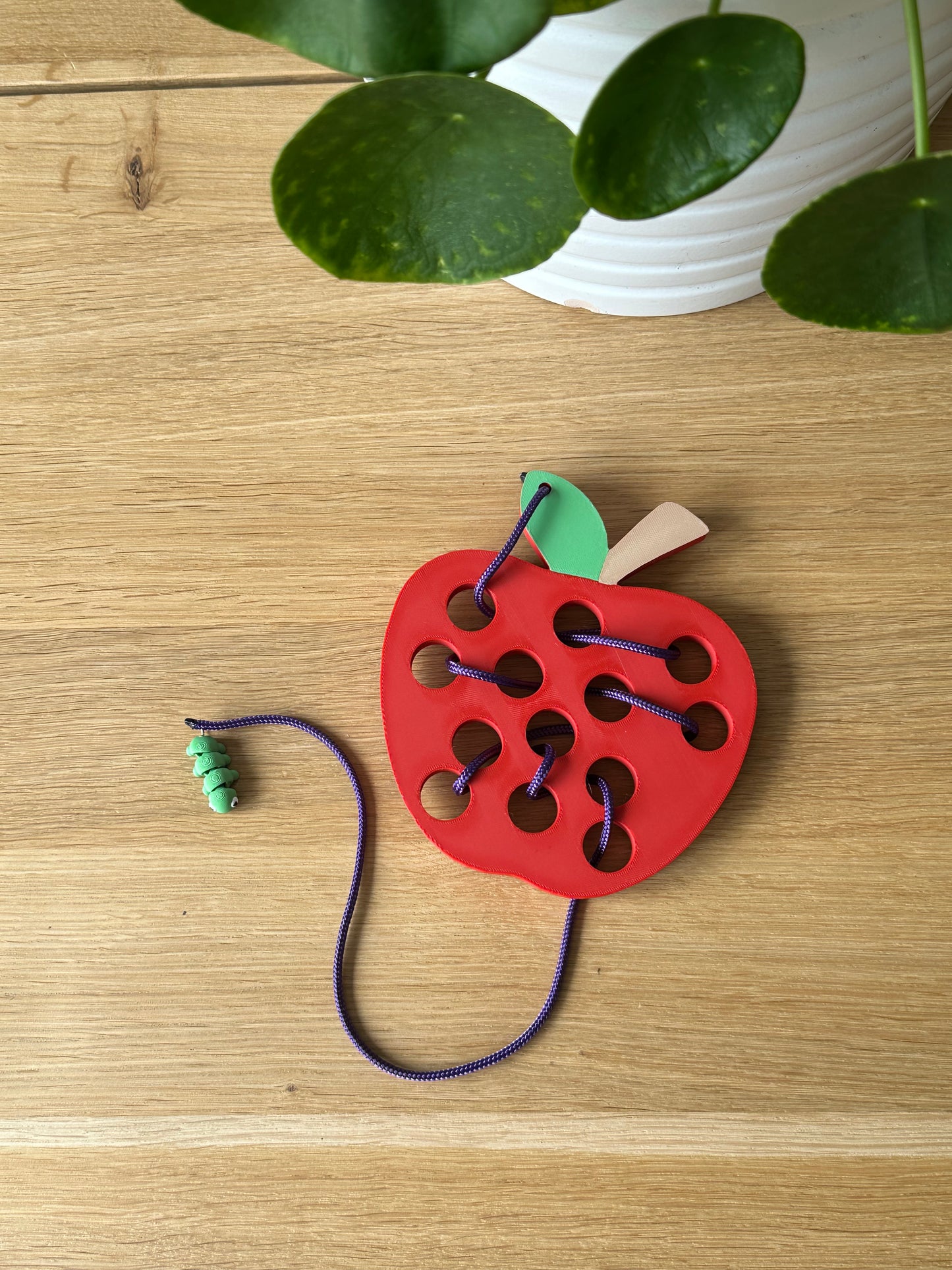 Appel rups puzzel