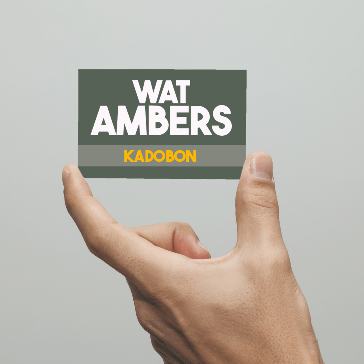 watAmbers kadobon