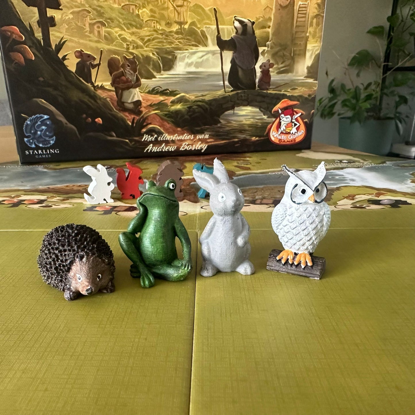 Everdell bos beestjes set (4x6)