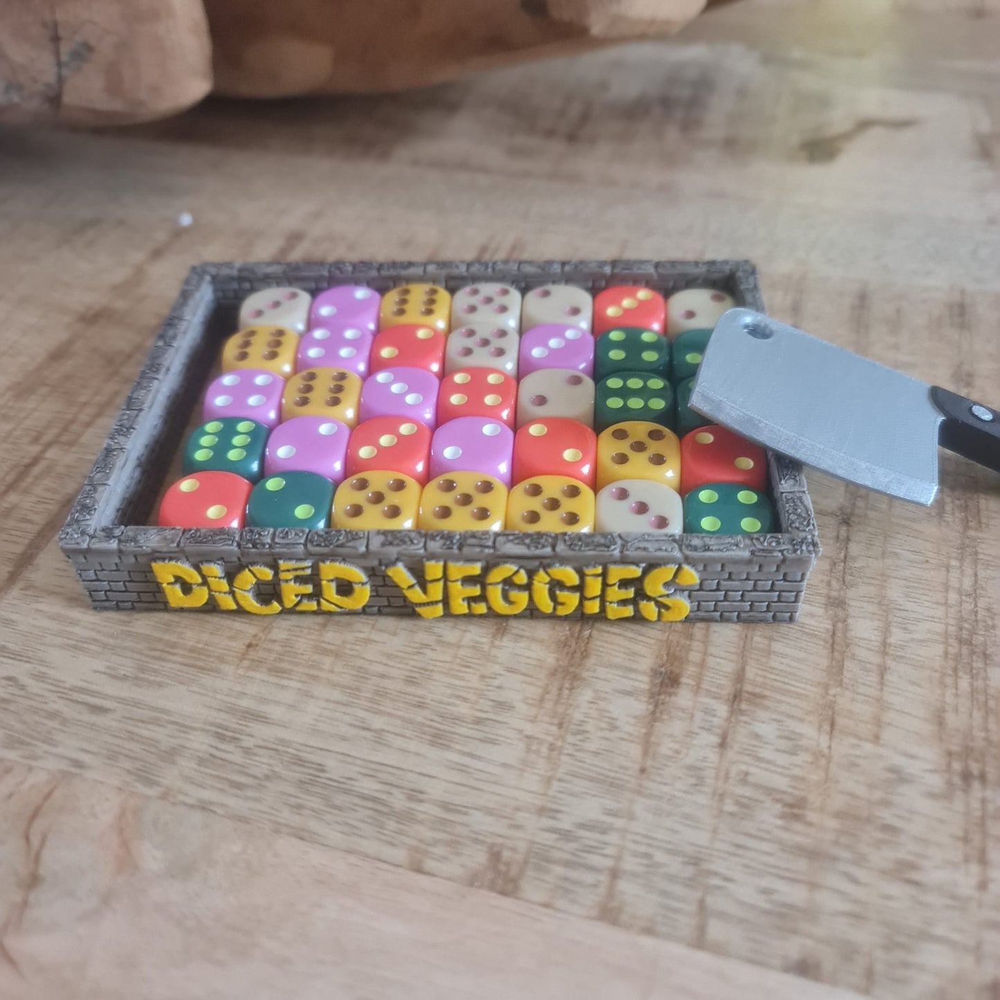 Diced veggies upgrade