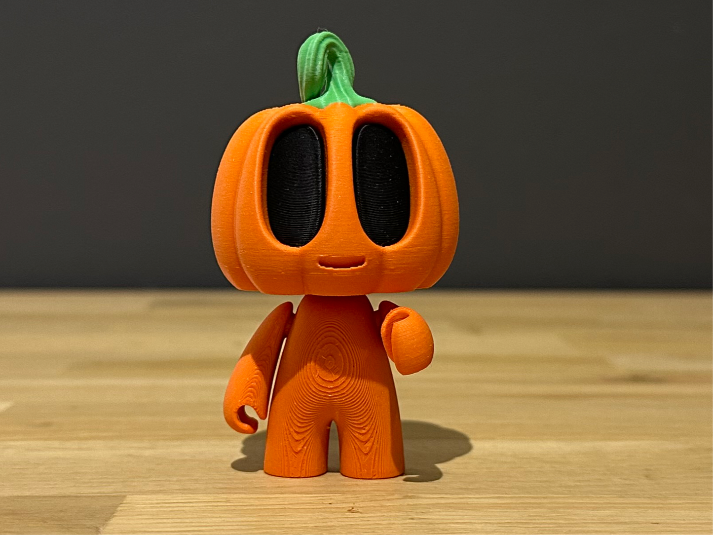 Lieve halloween pompoen mannetje