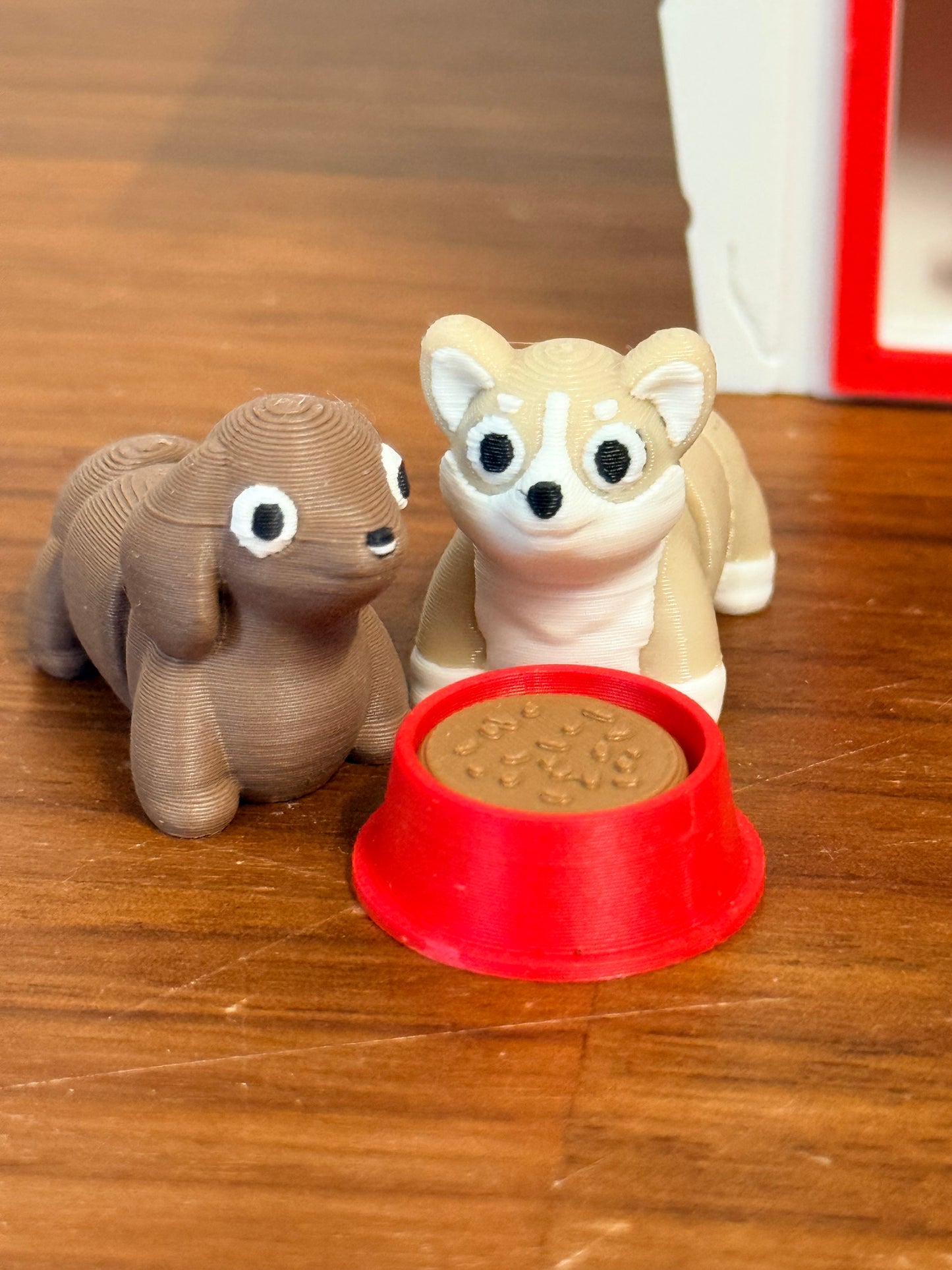 Mini puppy speelset met magnetisch hondenhok