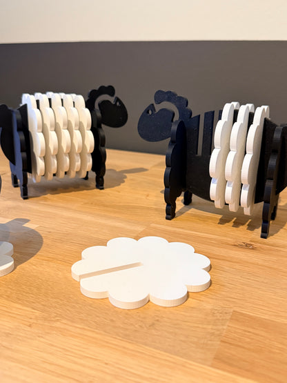 Schaap onderzetters