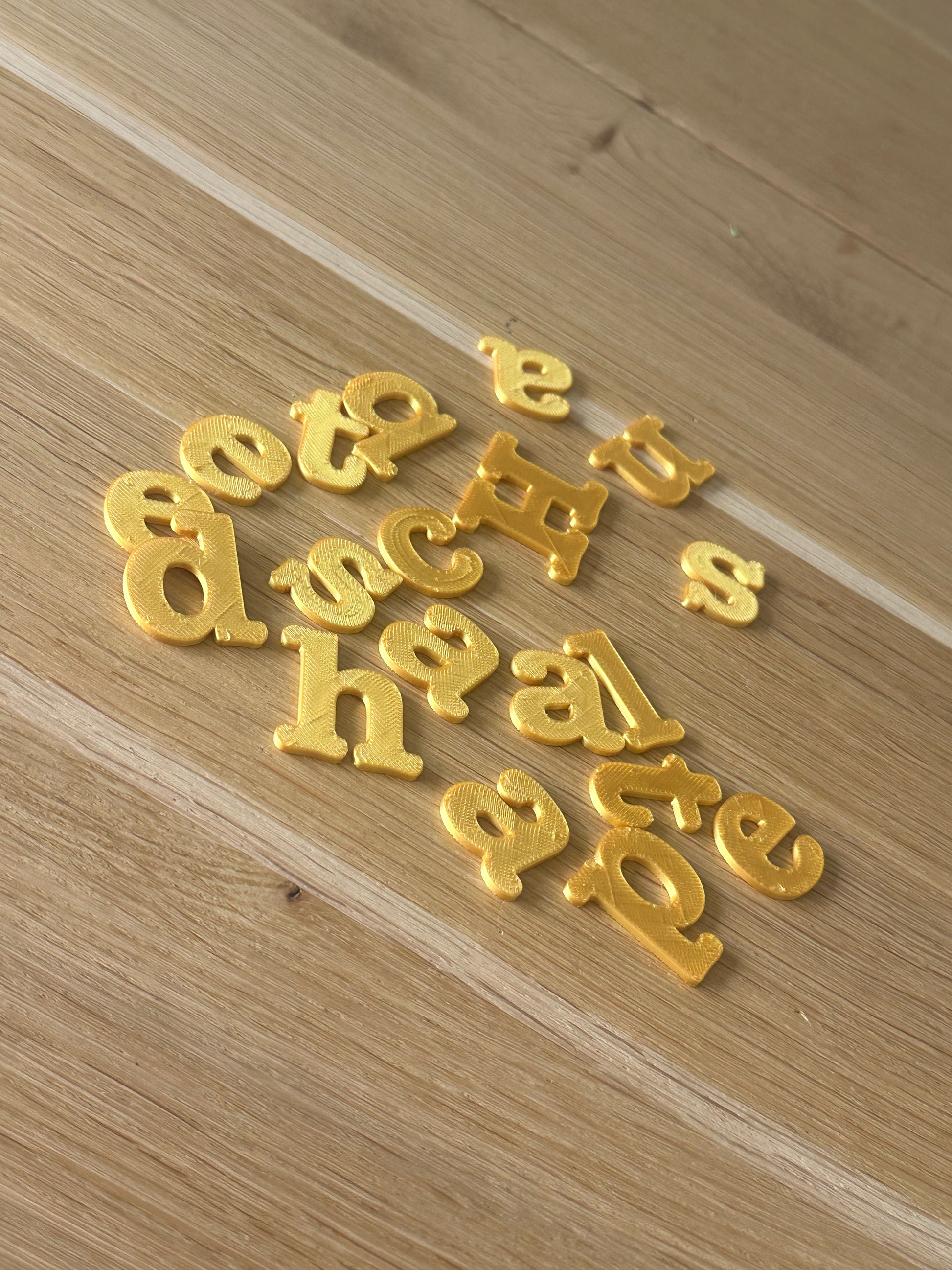 scrapbook letters hoofdletters en kleine letters