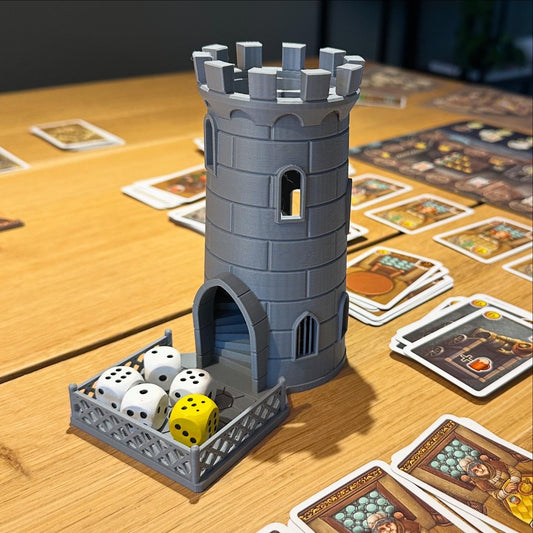 Dobbeltoren, dice tower