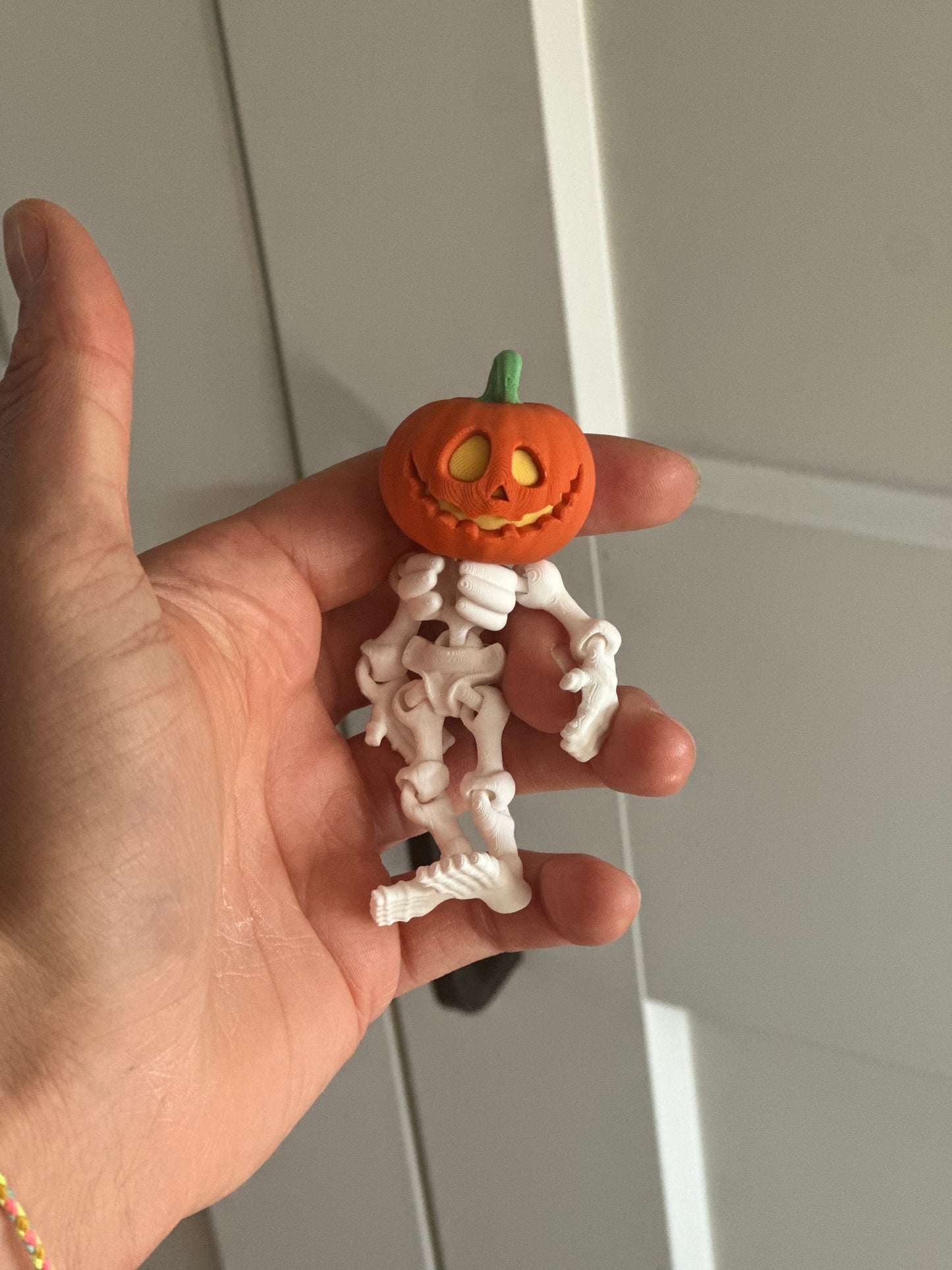 Pompoen skeletje flexibel