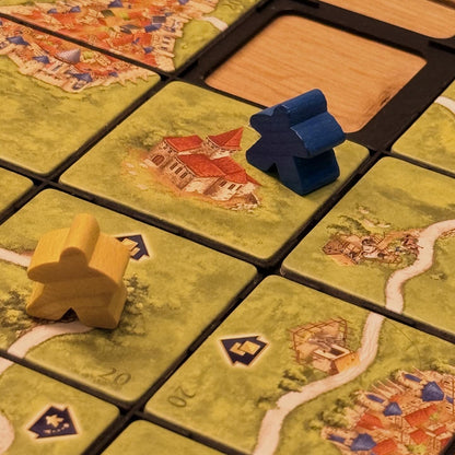 Carcasonne tegel houders (16x)