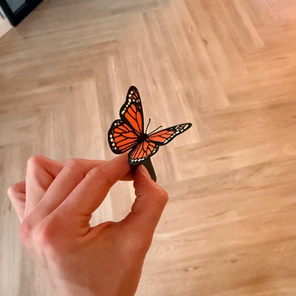 Boekenlegger van een Monarch vlinder