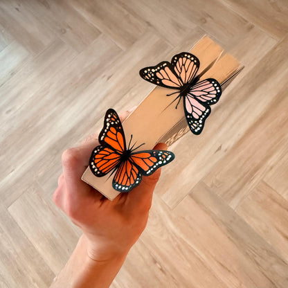 Boekenlegger van een Monarch vlinder