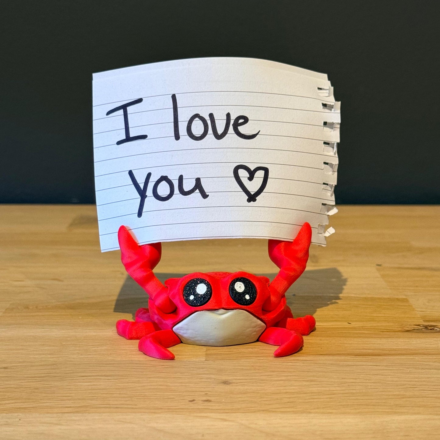 Krabbetje voor notities of polaroids