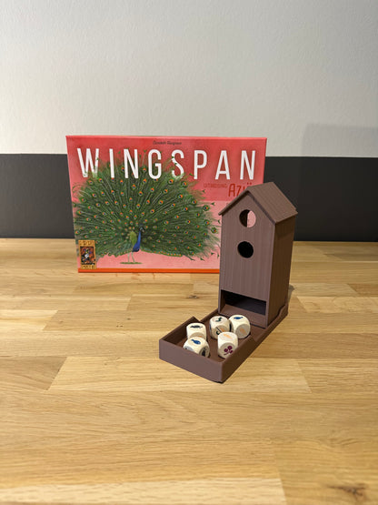 Wingspan Vogelhuisje Dobbeltoren dice tower birdhouse
