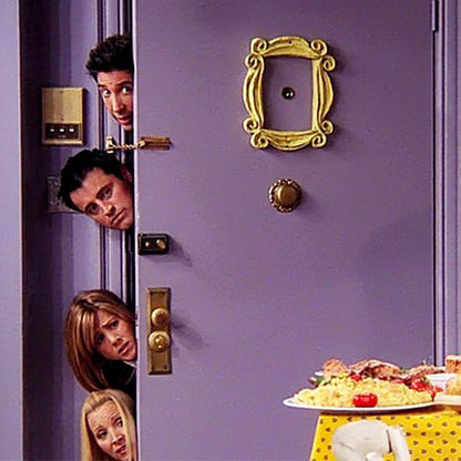 Friends Monica's Deur Sleutelhouder | Handgemaakte 3D Sleutelrek